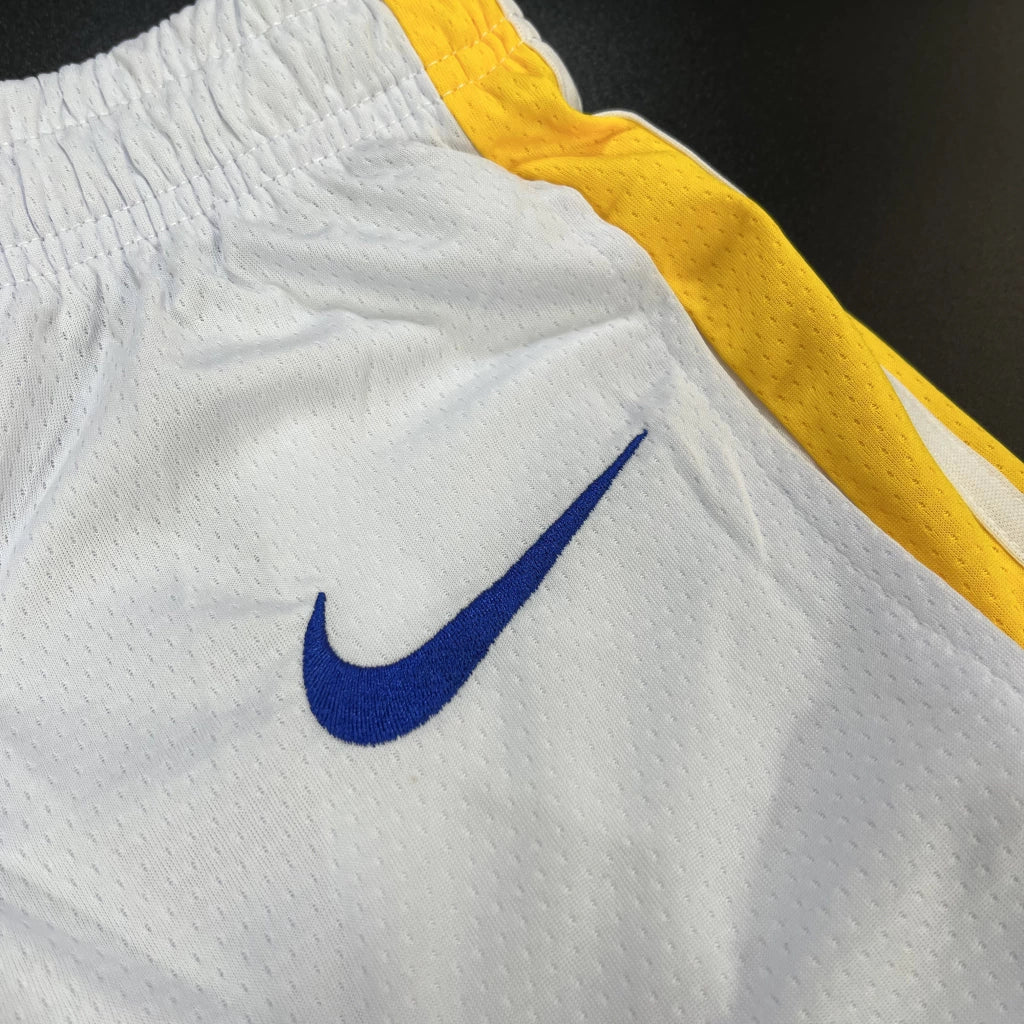 Shorts NBA Golden State Warriors 23/24 Casual - branco