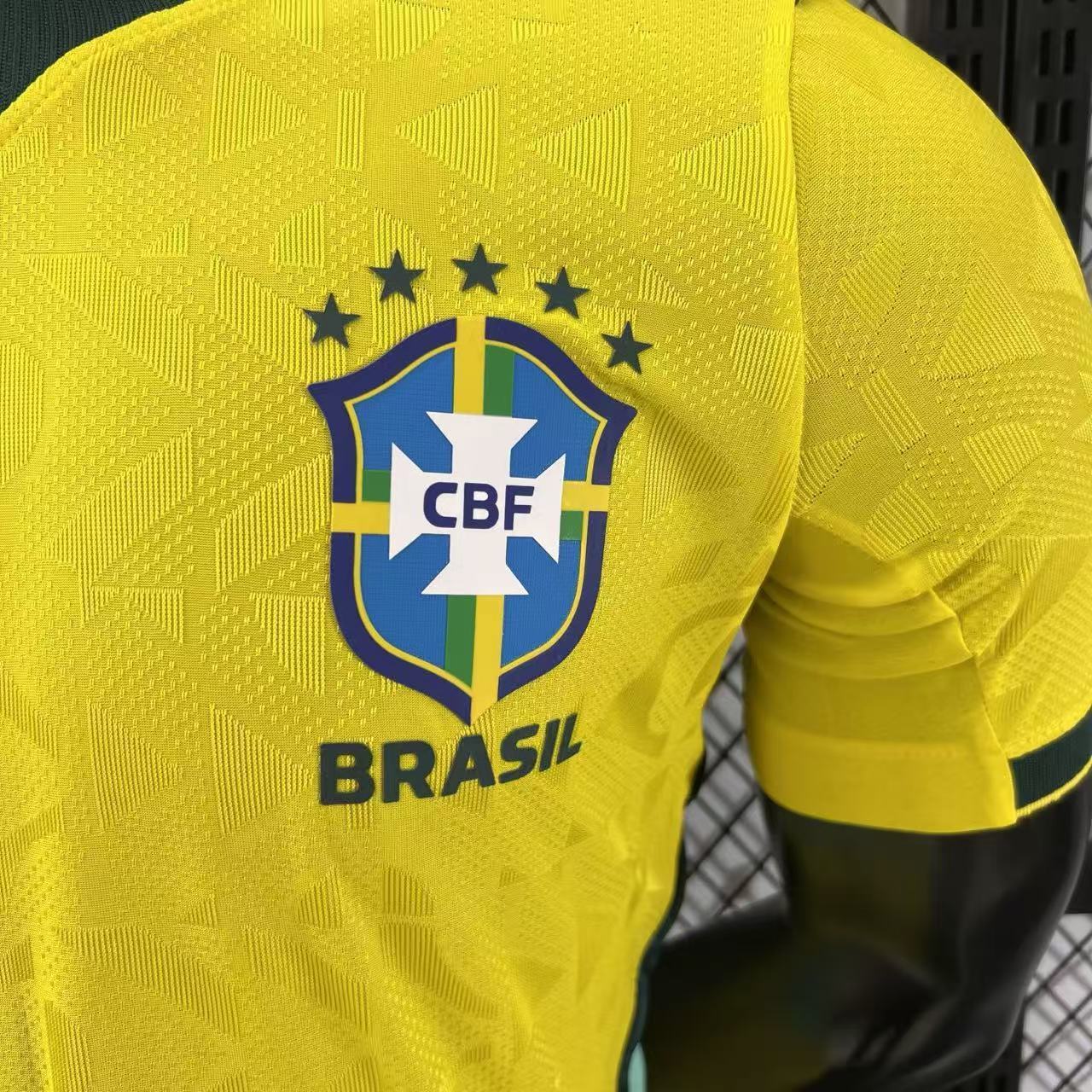 Brazil Player Home Jersey 2025 - World Cup 2026