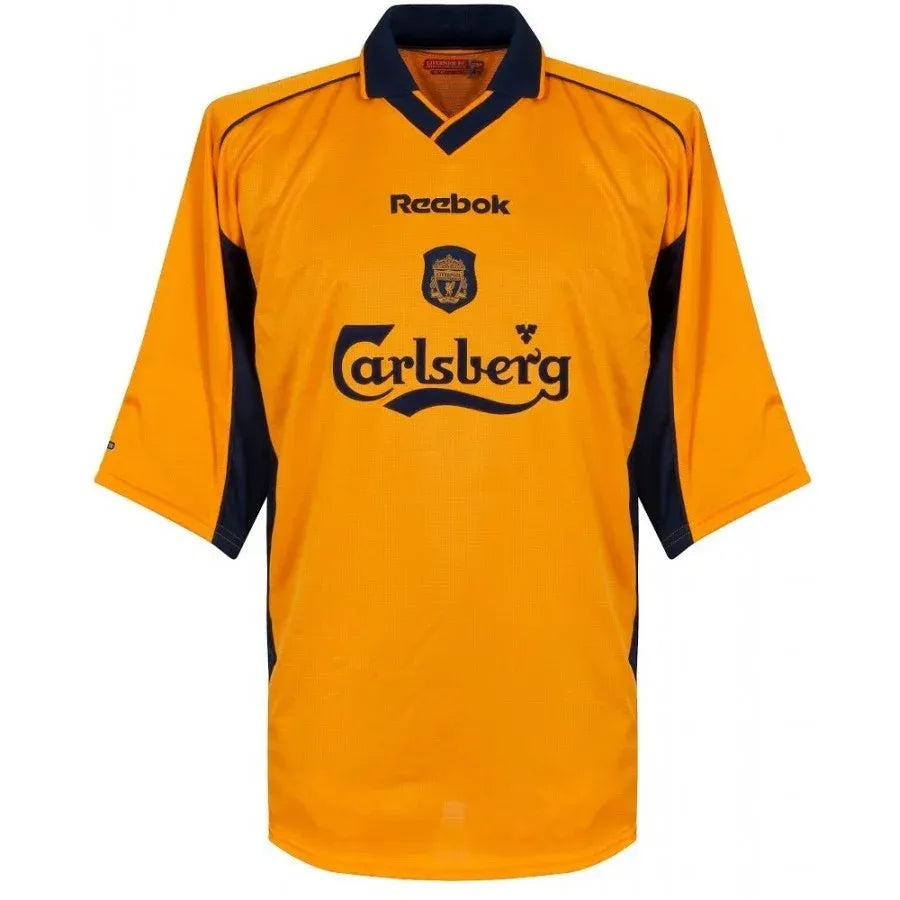 LIVERPOOL 2000 2001 RETRO AWAY PLAYER JERSEY
