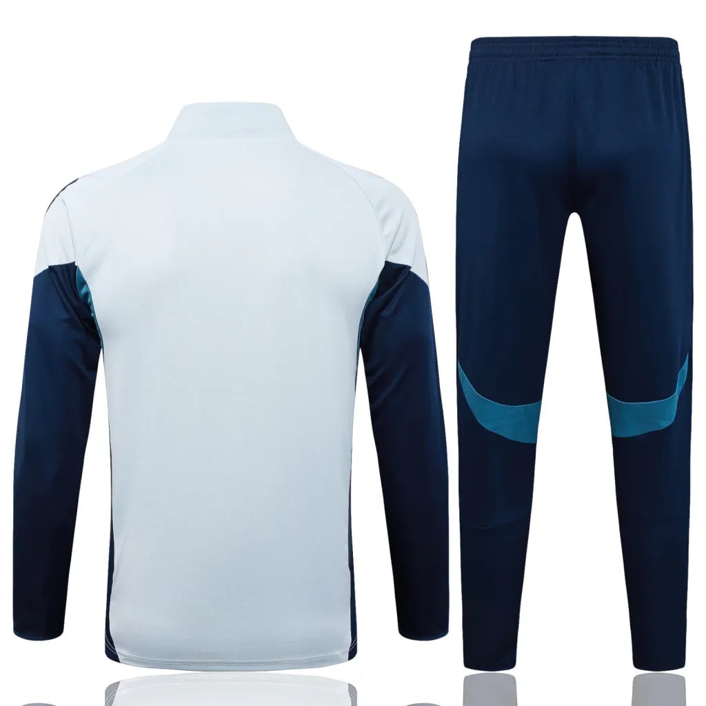 Arsenal 25/26 TrackSuit Light Gray Blue