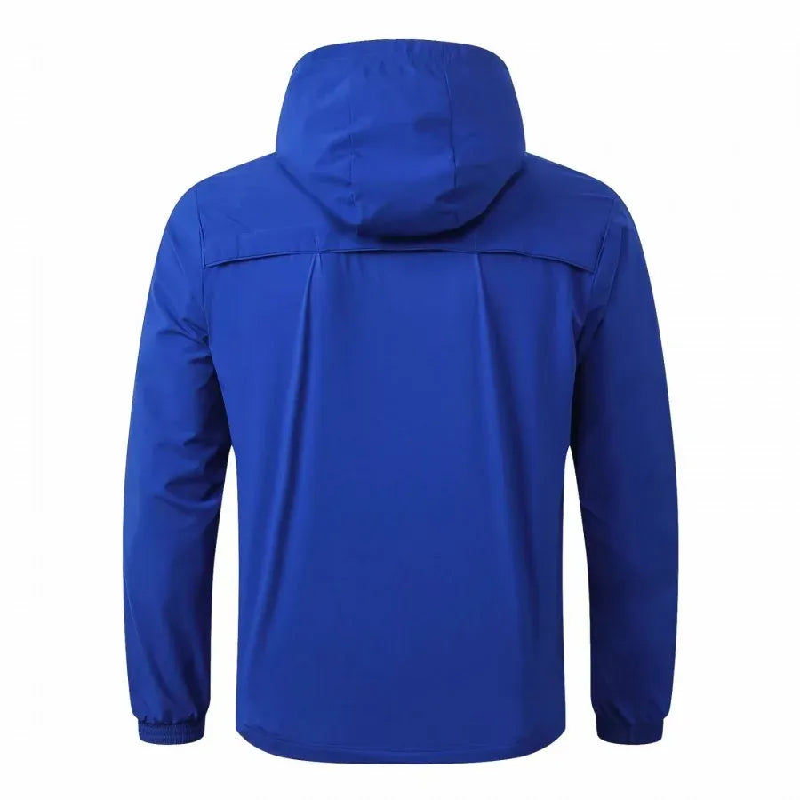 MANCHESTER UNITED HOODED JACKET 2019 2020 BLUE