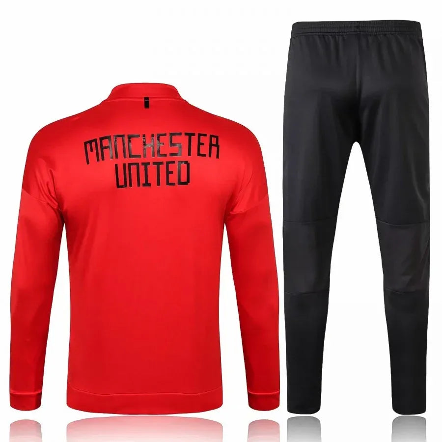 MANCHESTER UNITED TRAINING KIT 2018 2019 RED AND BLACK