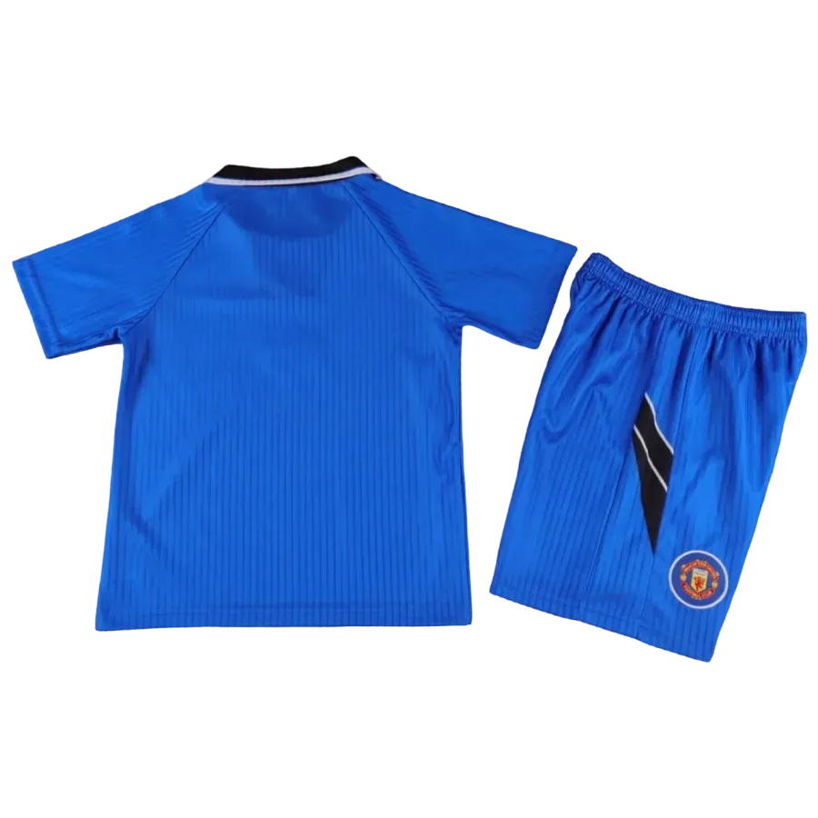 MANCHESTER UNITED 1996/1997 THIRD RETRO KIDS KIT