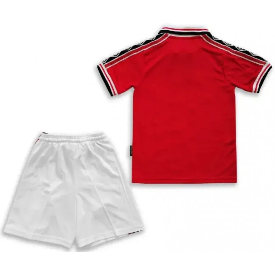 KIT KIDS I MANCHESTER UNITED 1998 1999 HOME RETRO