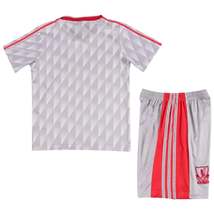 LIVERPOOL 1989/1991 RETRO AWAY KIDS KIT