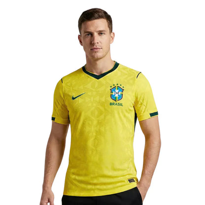 Brazil Player Home Jersey 2025 - World Cup 2026