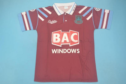 West Ham United Retro Home Jersey 1991/1992