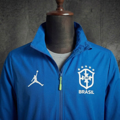 2026 Brazil Blue Brasil Windbreaker World Cup 2026