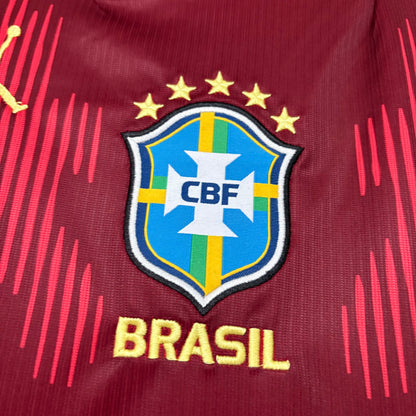 Brazil Special Edition Red Jersey 2026 Jordan - Vermelha Fan Version Brasil