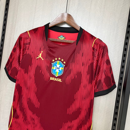 Brazil Special Edition Red Jersey 2026 Jordan - Vermelha Fan Version Brasil