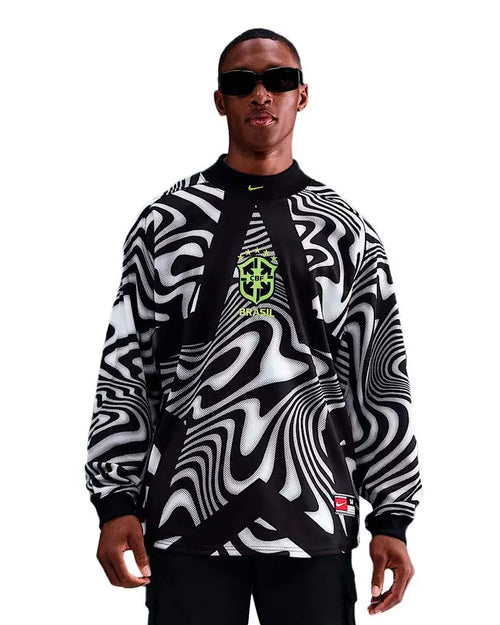 Camisa de Goleiro Brasil Manga Longa 2025/26 Masculina