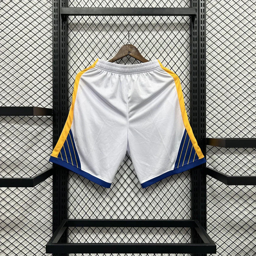 Shorts NBA Golden State Warriors 23/24 Casual - branco