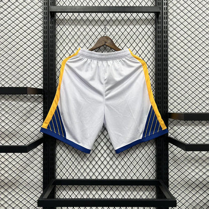 Shorts NBA Golden State Warriors 23/24 Casual - branco