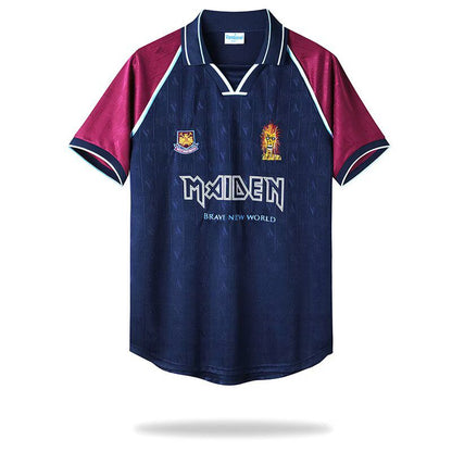 West Ham United Retro Iron Maiden Jersey 1999