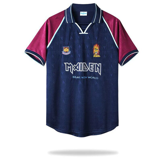 West Ham United Retro Iron Maiden Jersey 1999