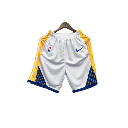 Shorts NBA Golden State Warriors 23/24 Casual - branco