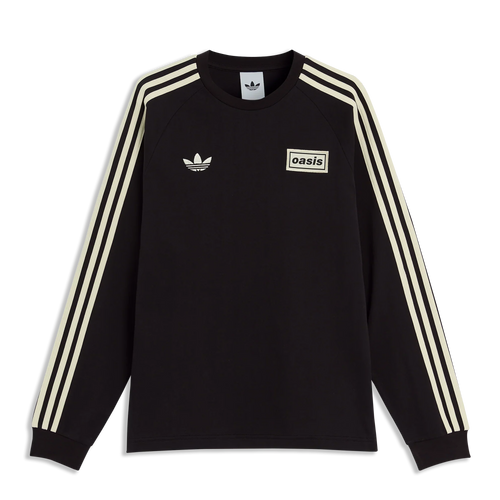 Oasis - Live '25 -  3 Stripes Long Sleeve T-Shirt Black