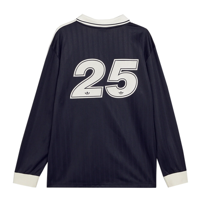 Oasis - Live '25 Long Sleeve Football Shirt Black/Cream White