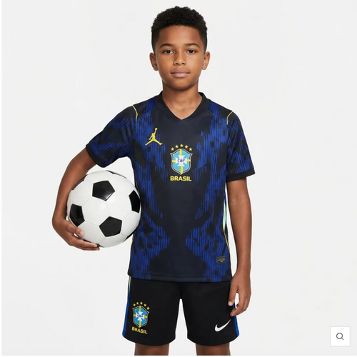 Kids Brazil Home Kit 2025/26 World Cup 2026