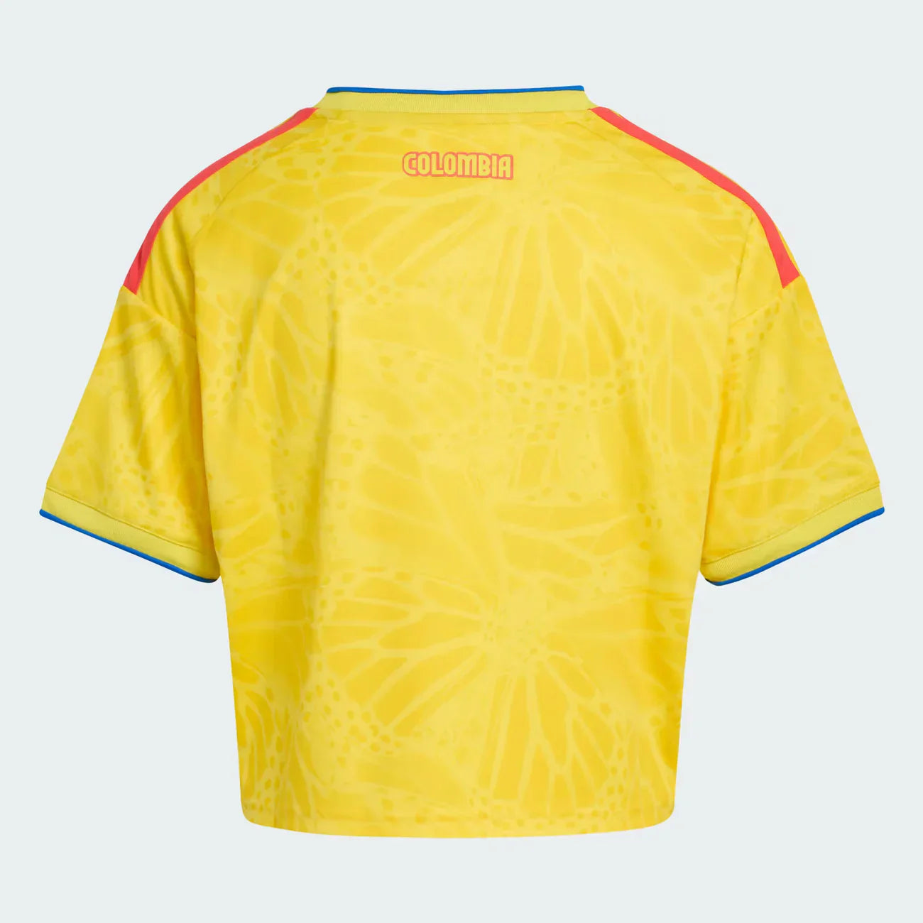 2026 Colombia Women's Stadium Home Cropped Soccer Jersey - World Cup 2026