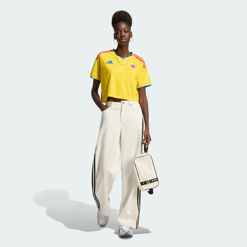 2026 Colombia Women's Stadium Home Cropped Soccer Jersey - World Cup 2026