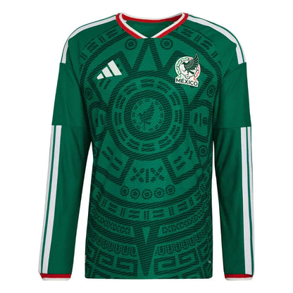 Mexico Home - Long Sleeve Shirt 2026 World Cup - Fan Version