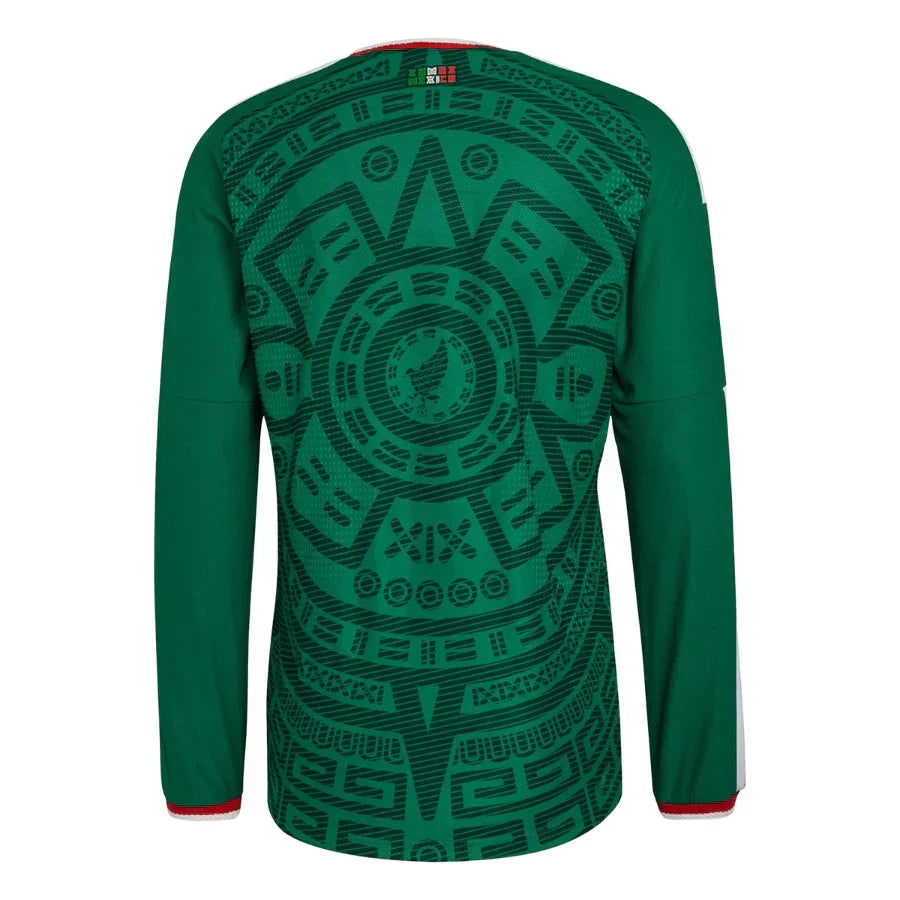 Mexico Home - Long Sleeve Shirt 2026 World Cup - Fan Version
