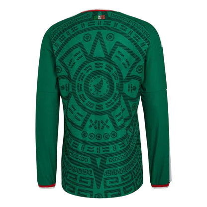 Mexico Home - Long Sleeve Shirt 2026 World Cup - Fan Version