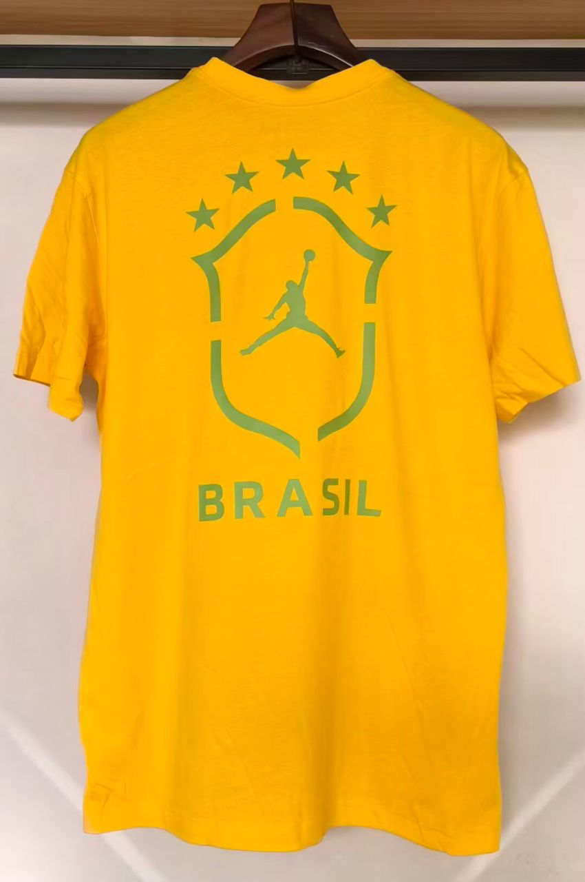 Brazil Air Jordan 85 Oversized Yellow