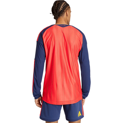 Spain 2026 Long Sleeve Home Authentic Match Jersey Player [Slim Fit]