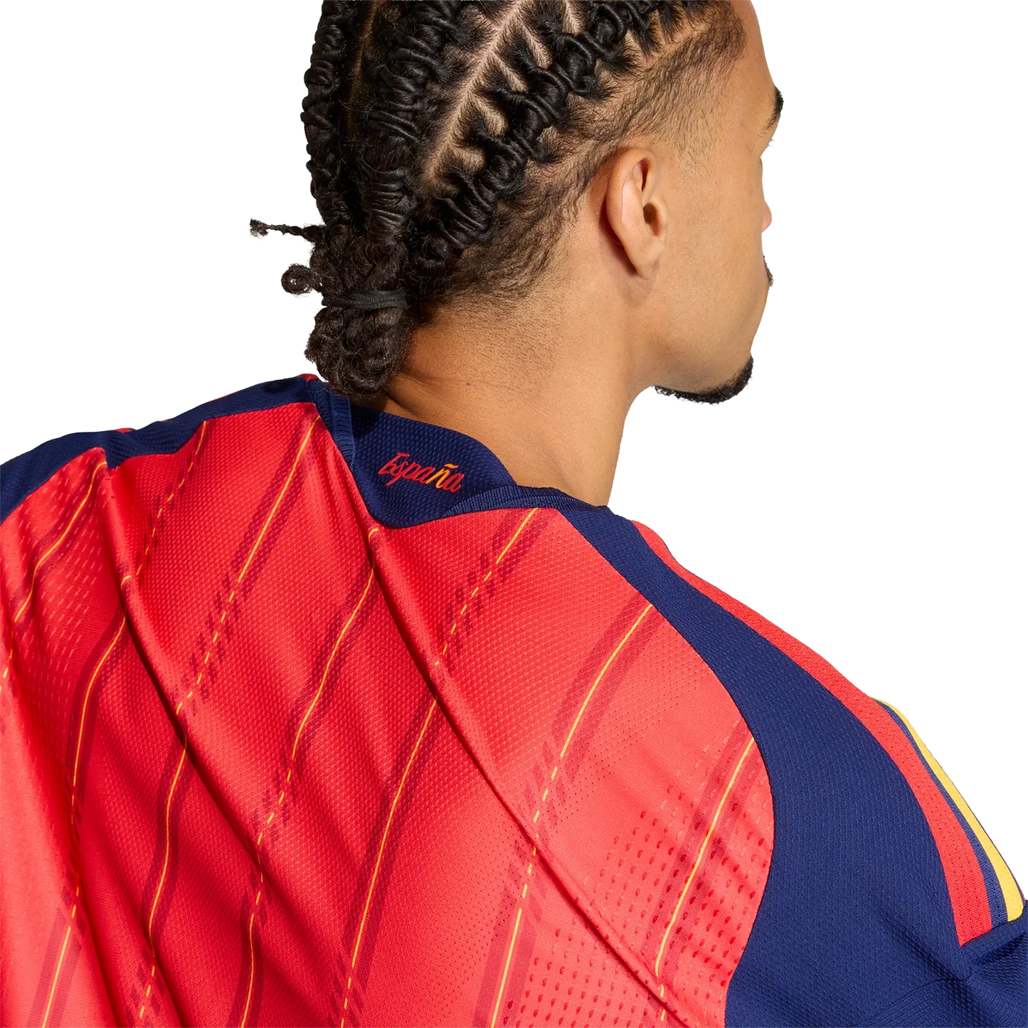 Spain 2026 Long Sleeve Home Authentic Match Jersey Player [Slim Fit]