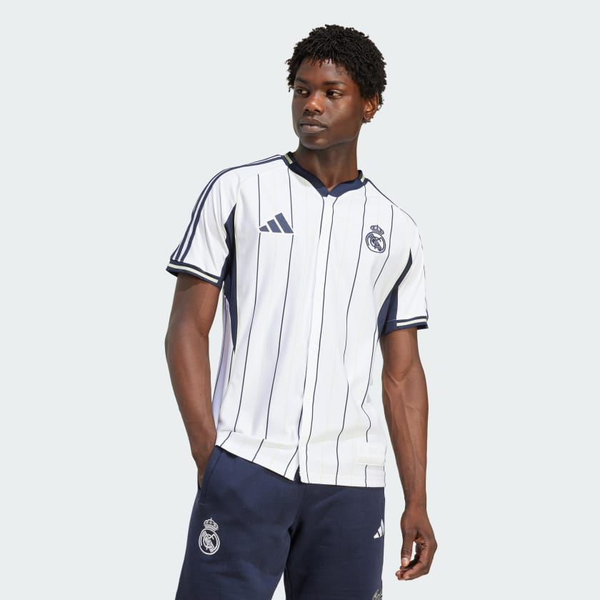 Real Madrid Home Jersey 2025/26 - Baseball
