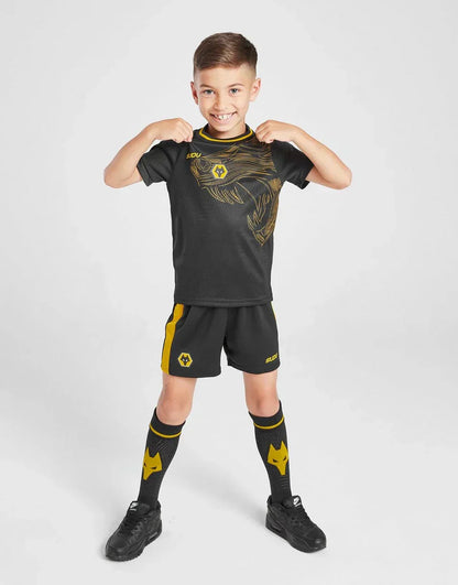 Kids Wolverhampton Wanderers Away Kit 2024/2025