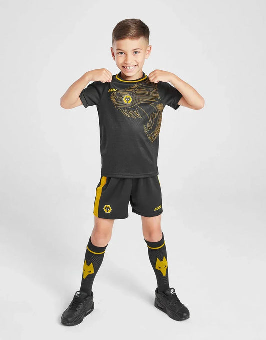 Kids Wolverhampton Wanderers Away Kit 2024/2025