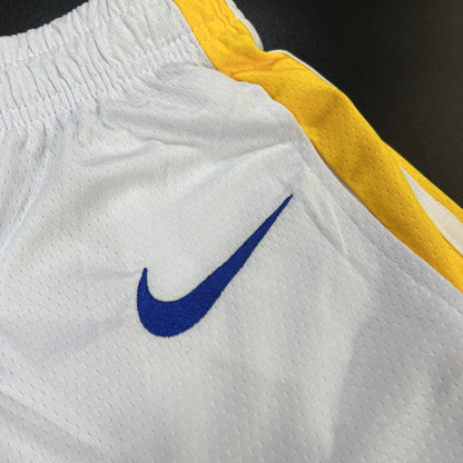 Shorts NBA Golden State Warriors 23/24 Casual - branco