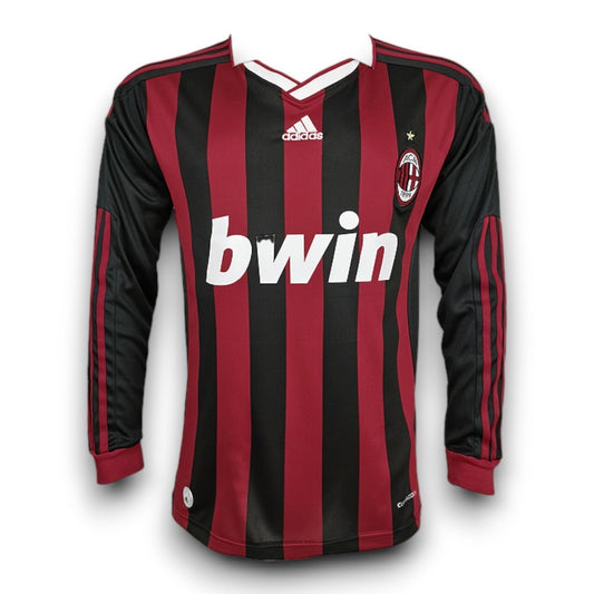 AC Milan Retro Home Jersey 2009/2010 - Long Sleeve
