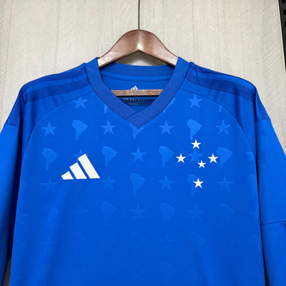 Cruzeiro I 26/27 Long Sleeve - Azul Royal - Fan Version
