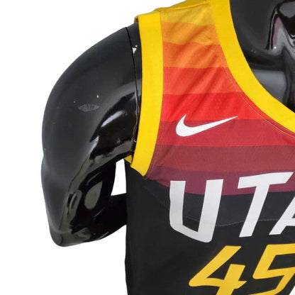 Utah Jazz Preta e Amarela - Masculina