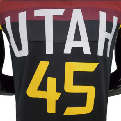 Utah Jazz Preta e Amarela - Masculina