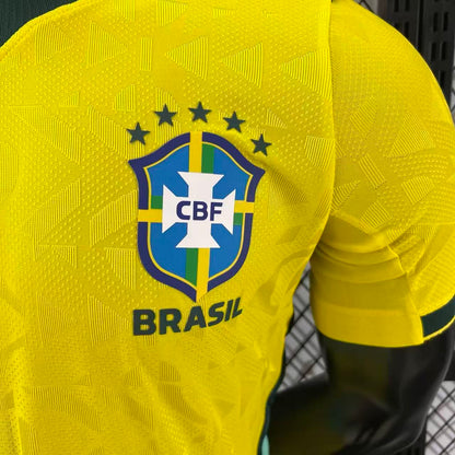 Brazil Player Home Jersey 2025 - World Cup 2026