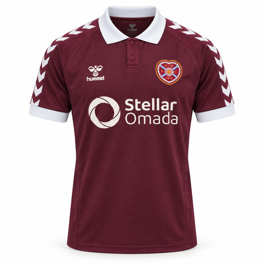 Hearts 2026/27 Home Shirt - front
