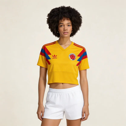 Cropped Colombia Retro Home 1990