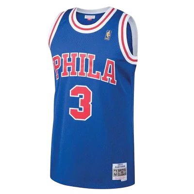 mitchell E Ness Philadelphia 76ers Swingman-Azul