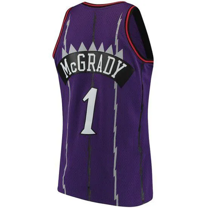 mitchell E Ness Toronto Raptors Swingman-Roxo