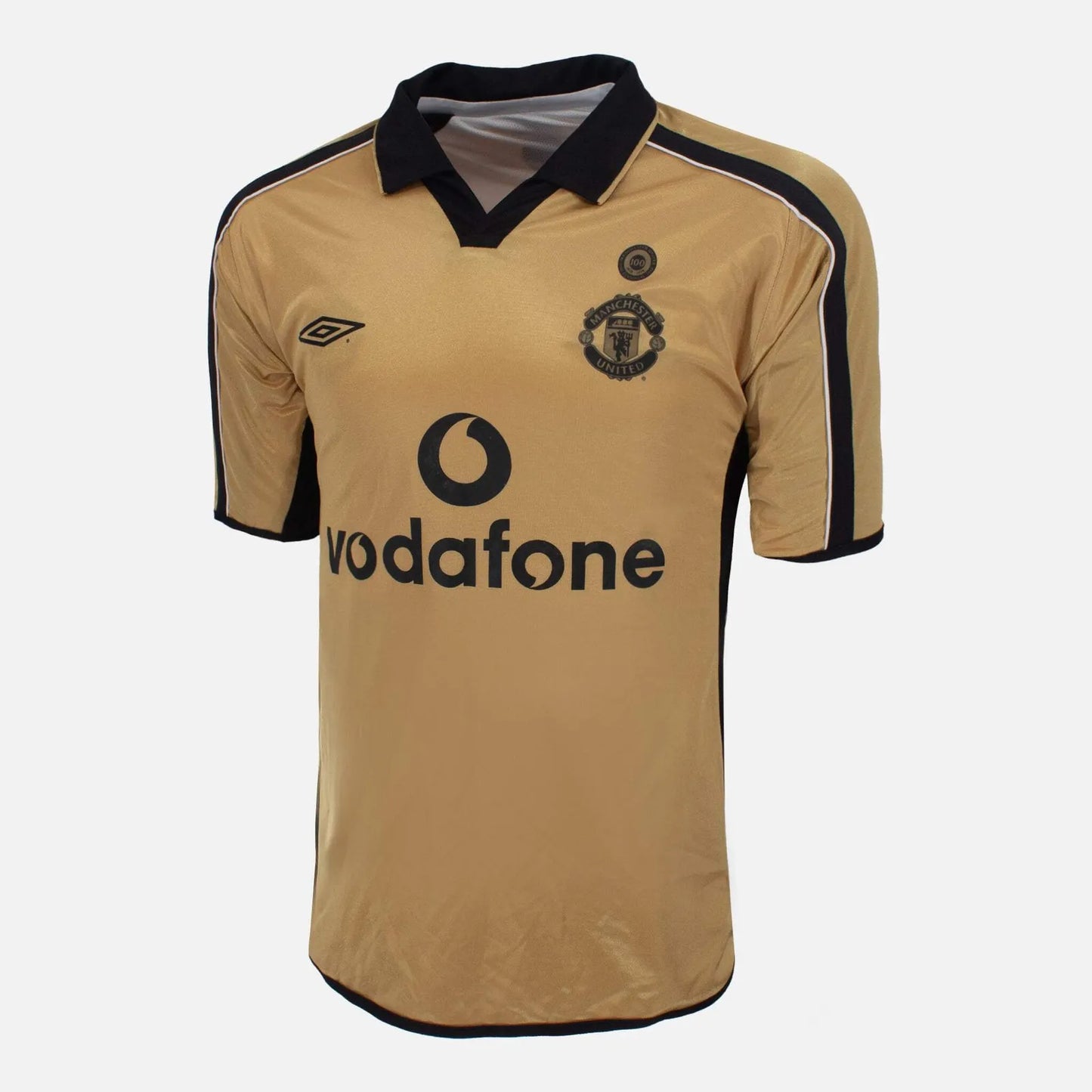 MANCHESTER UNITED 2001 2002 CENTENARY RETRO SHIRT