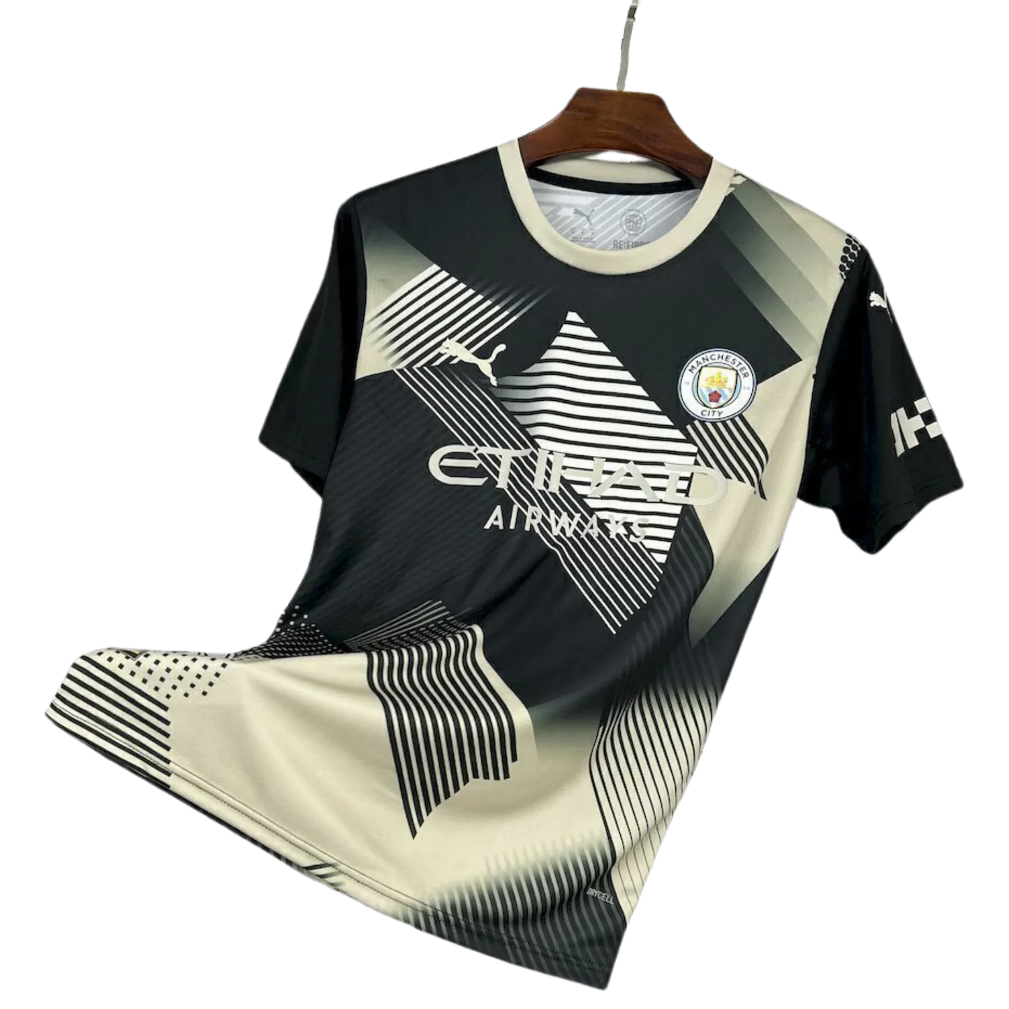 Manchester City 2025/26 Black and yellow concept version Jersey