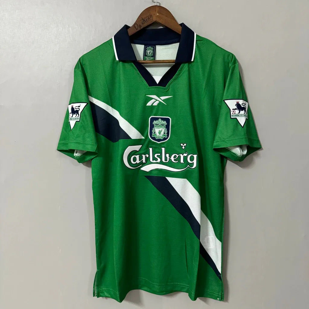 LIVERPOOL 1999 2000 RETRO AWAY PLAYER JERSEY