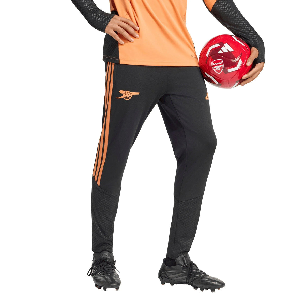 Arsenal 2026/27 Black Orange Training Tracksuit