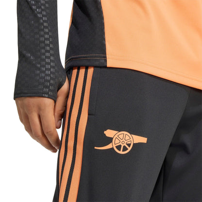 Arsenal 2026/27 Black Orange Training Tracksuit
