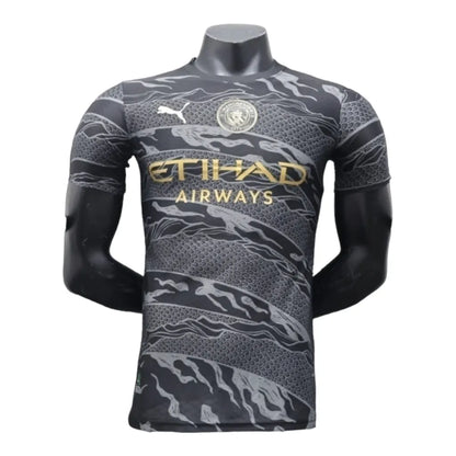 Manchester City 2024/25 Black Dragon Jersey Player Version